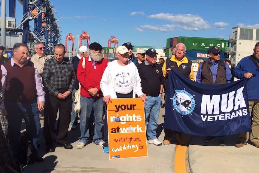 Port Botany protest