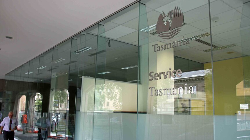 Service Tasmania office in Macquarie Street Hobart