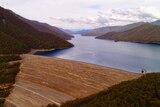 Aerial photo of Talbingo dam