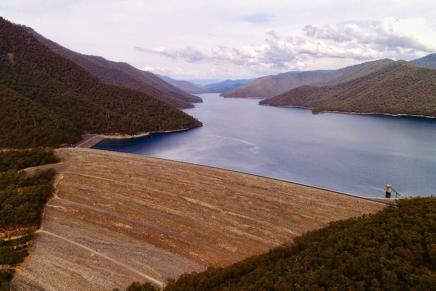 The Talbingo dam would play a key role in Snowy 2.0.