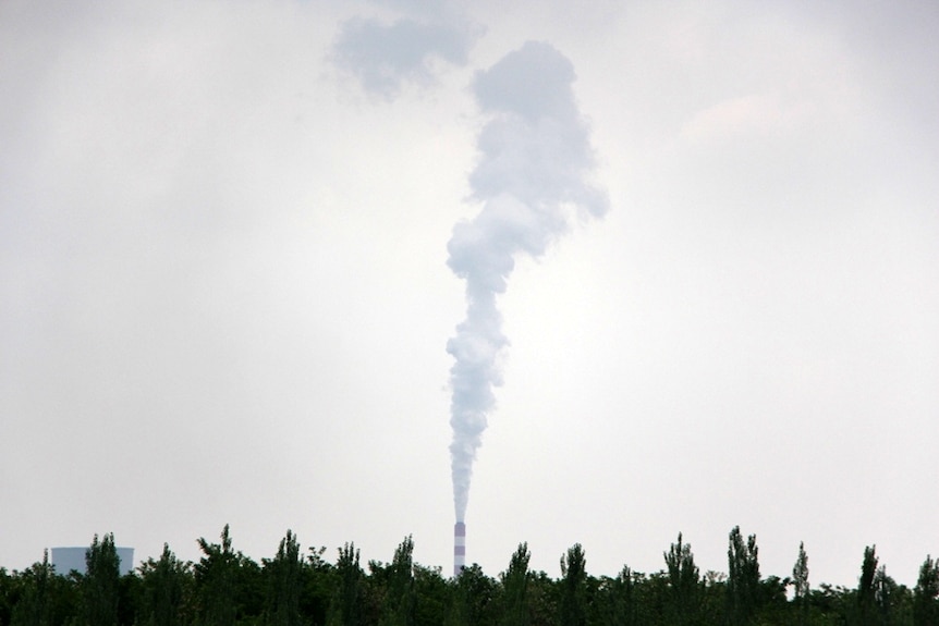 Gas coming out of an electricity stack