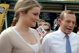 Tony Abbott campaigns in Caboolture
