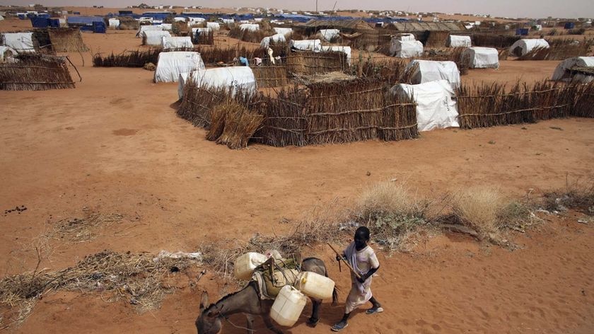 The conflict in Darfur has displaced more than two million people.
