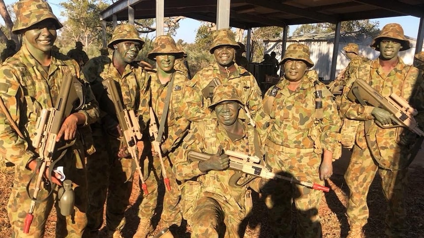 Norforce recruits recently graduated in Broome after a four-week intensive course.