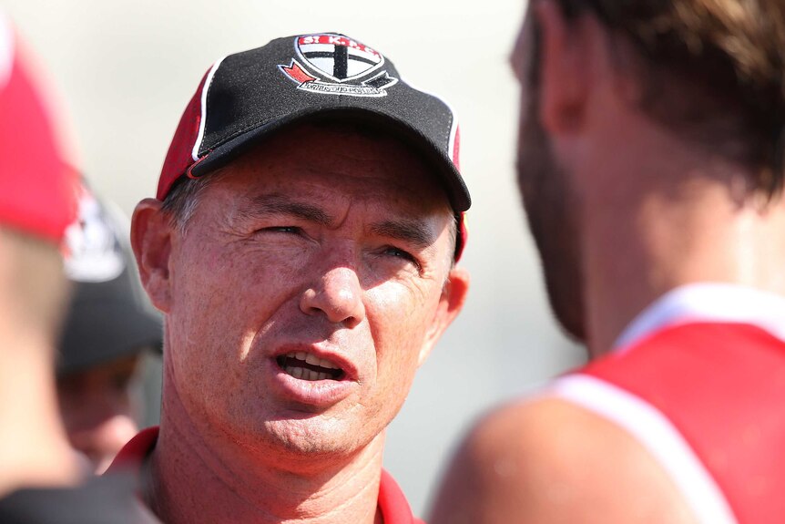 St Kilda coach Alan Richardson