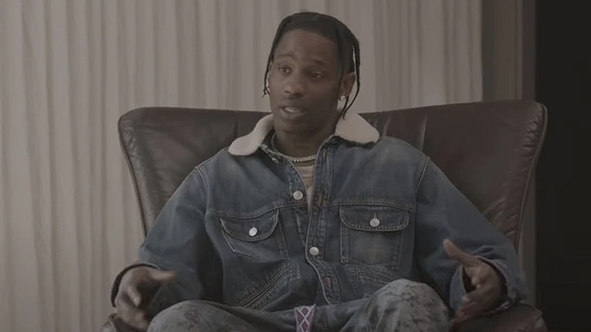 Travis Scott speaking on the events of Astroworld festival in an interview with Charlamagne Tha God
