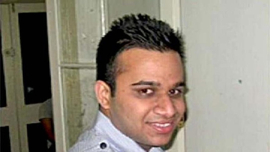 Nitin Garg who was stabbed in a park as he walked to work at a nearby fast food outlet.