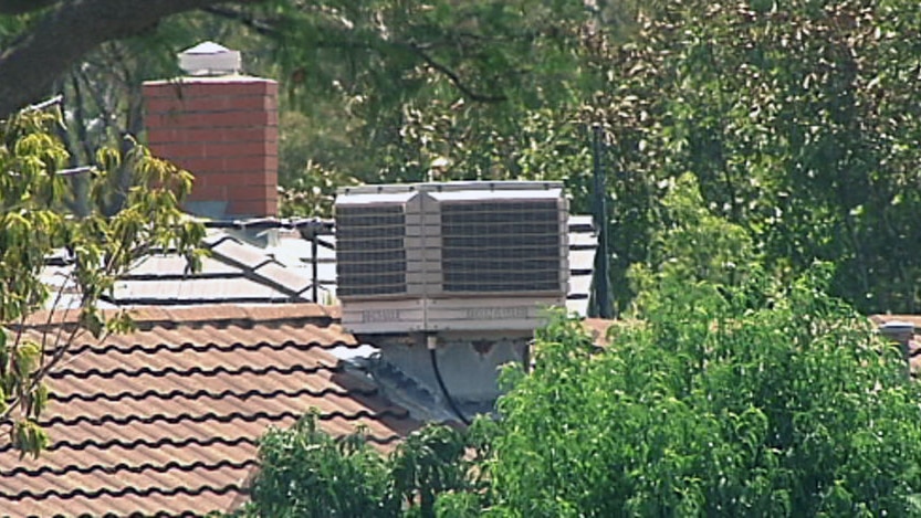 ducted air-conditioner on roof