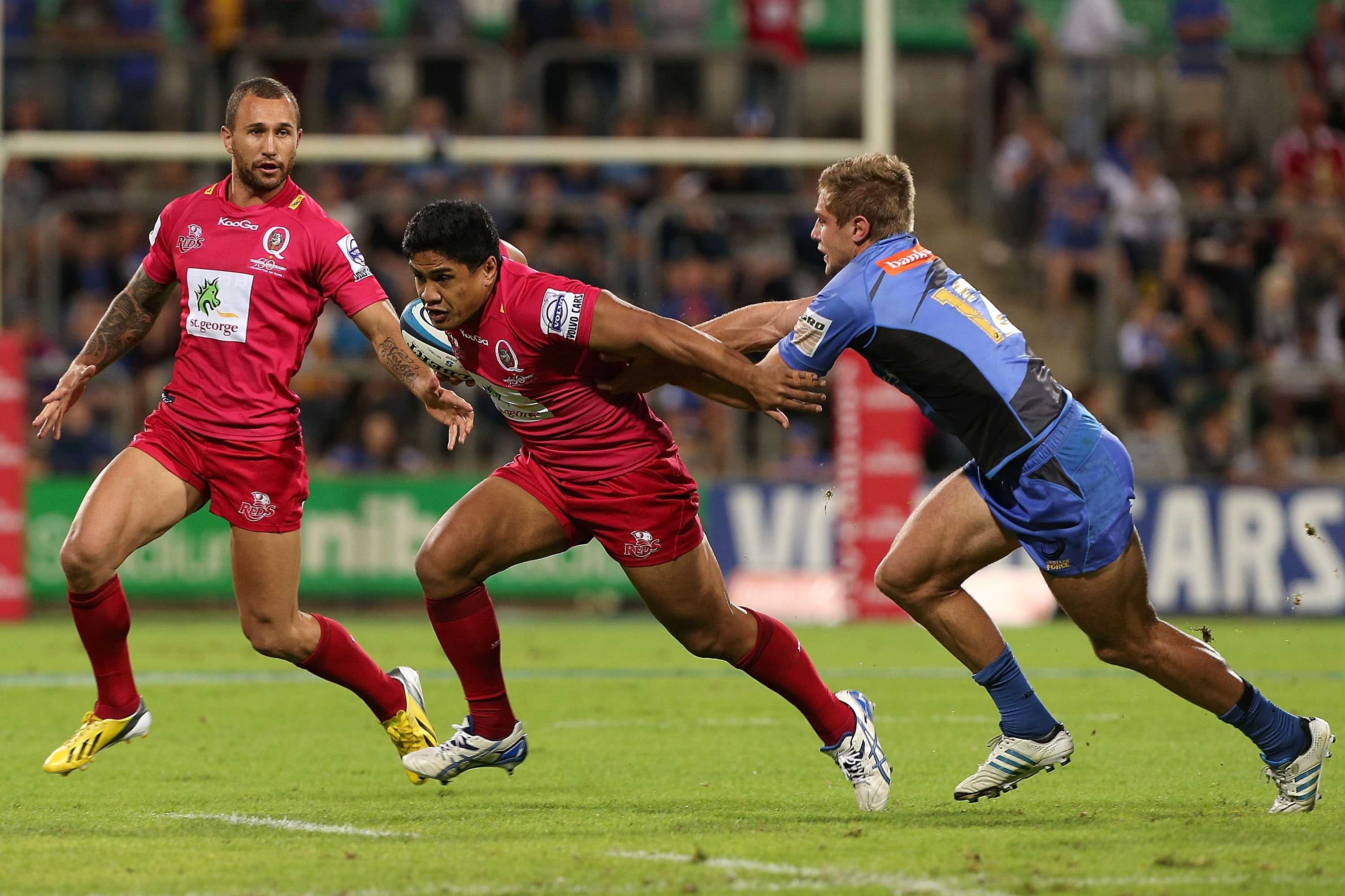 Queenslands Reds coach Richard Graham wants Ben Tapuai to make the most ...