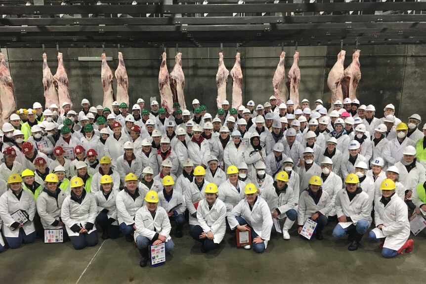 Students from across Australian and overseas competed in the 2018 meat judging competition