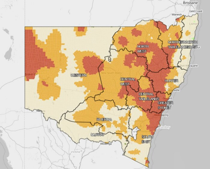 Nsw Government Says Entire State In Drought New Dpi Figures Reveal Full Extent Of Big Dry Abc News