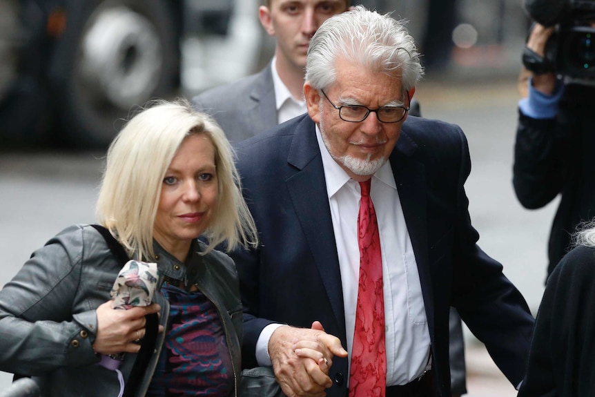 Rolf Harris and his daughter Bindi