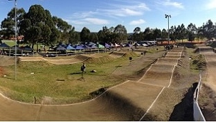 The Lake Macquarie BMX track at Argenton.