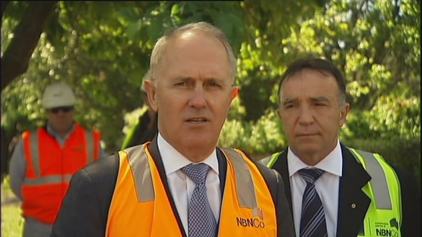 Malcolm Turnbull refuses to say when all Tasmanians will have access to high-speed internet