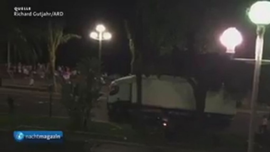 Truck slams into crowd in Nice