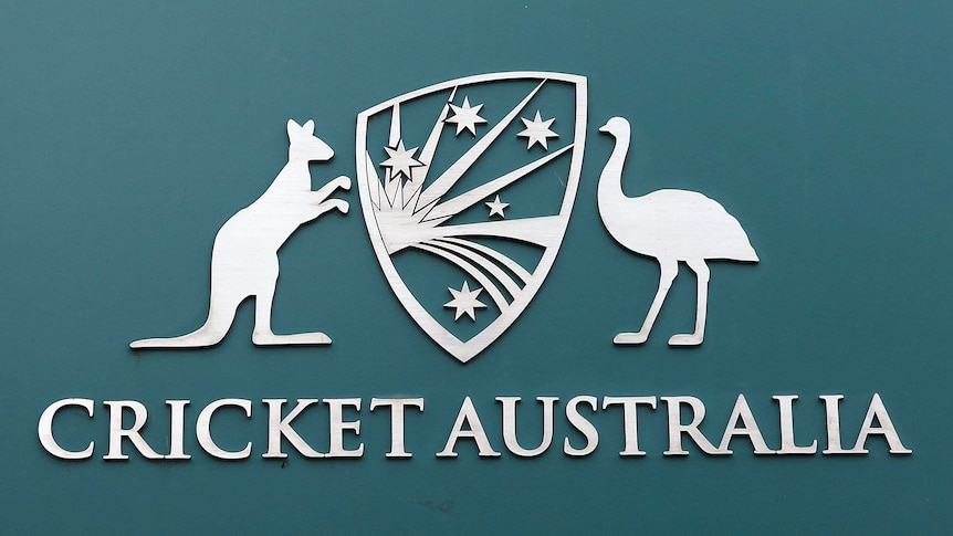 The Cricket Australia logo.
