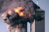 United Flight 175 crashes into the south tower of the World Trade Centre