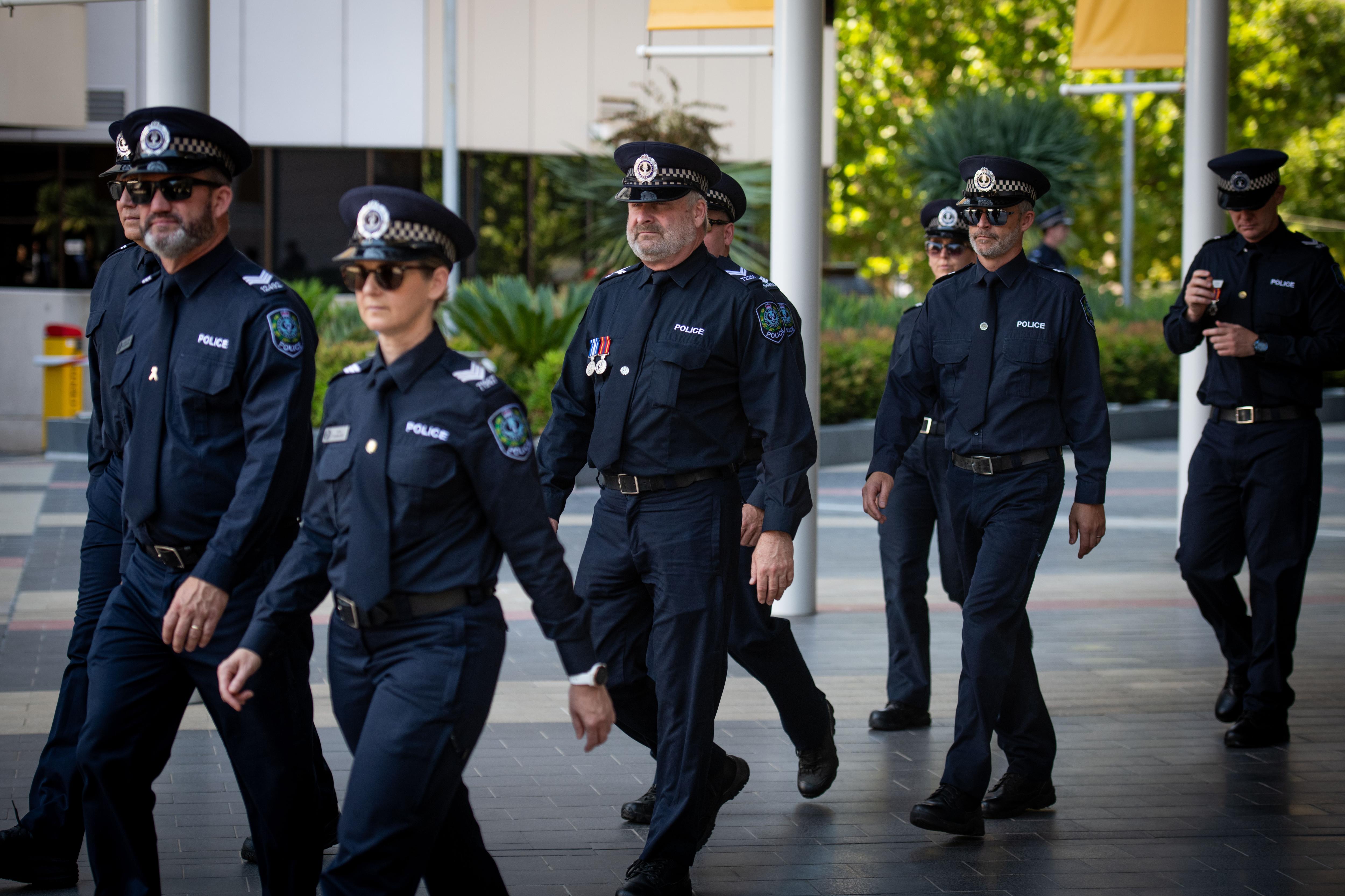 Funeral for SA Police Brevet Sergeant Jason Doig pays tribute to