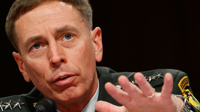 General David Petraeus says he hopes that Iran will eventually play a constructive role across the border in Iraq. (File photo)