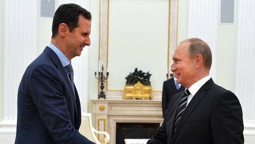 Vladimir Putin and Bashar al-Assad