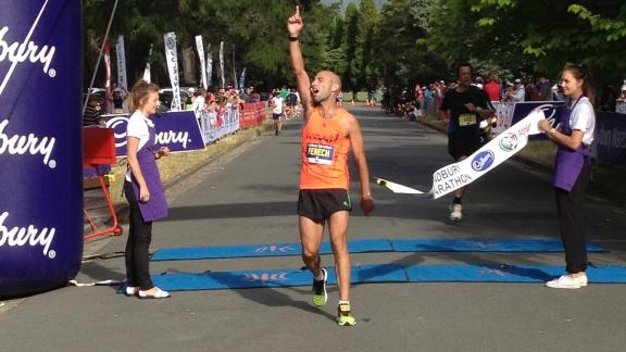 Matthew Fenech Hob Marathon winner