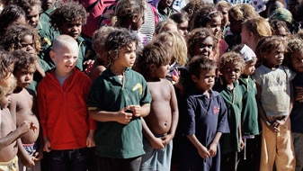 File photo: Aboriginal children (Getty Images: Ashlee Ralla)