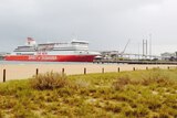 Spirit of Tasmania docked in Melbourne on January 14, 2016