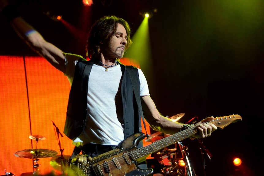 Rick Springfield performing live