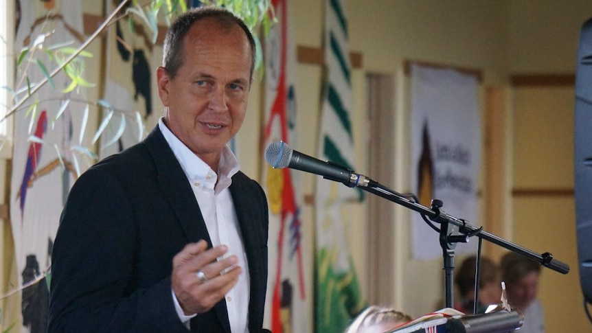 Peter Greste at Australia Day celebrations