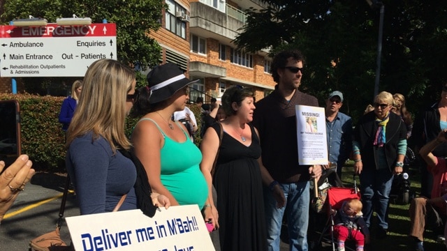 Murwillumbah birth protest