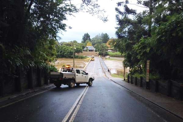 Bellinger River bridge reopening after floods