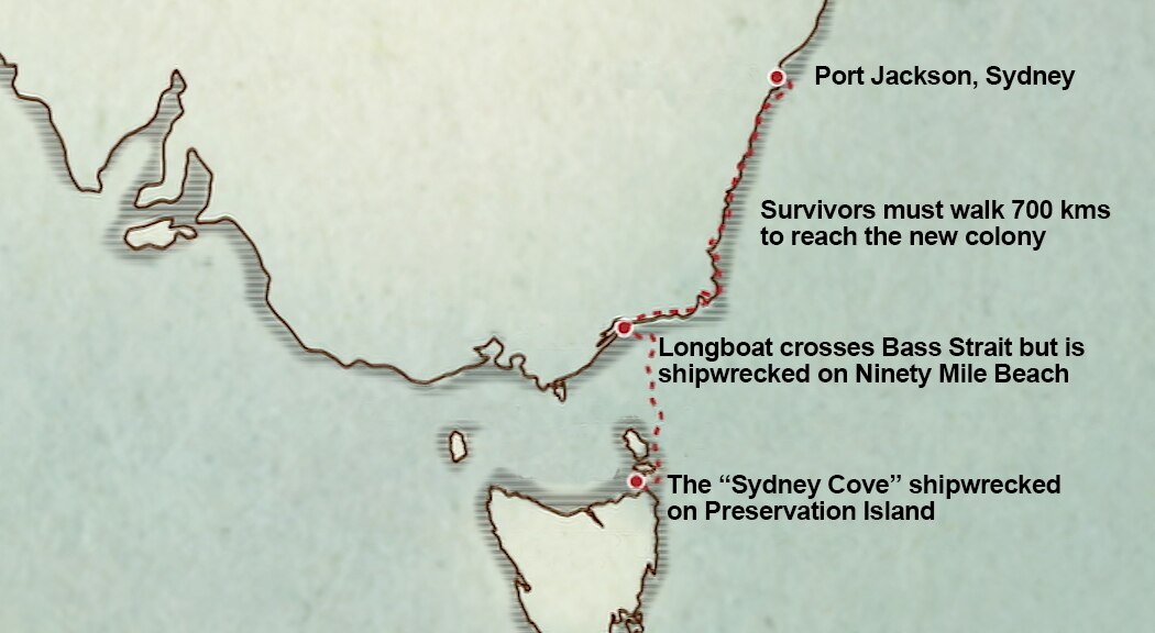 Sydney Cove shipwreck an epic tale of adventure and survival in 1797