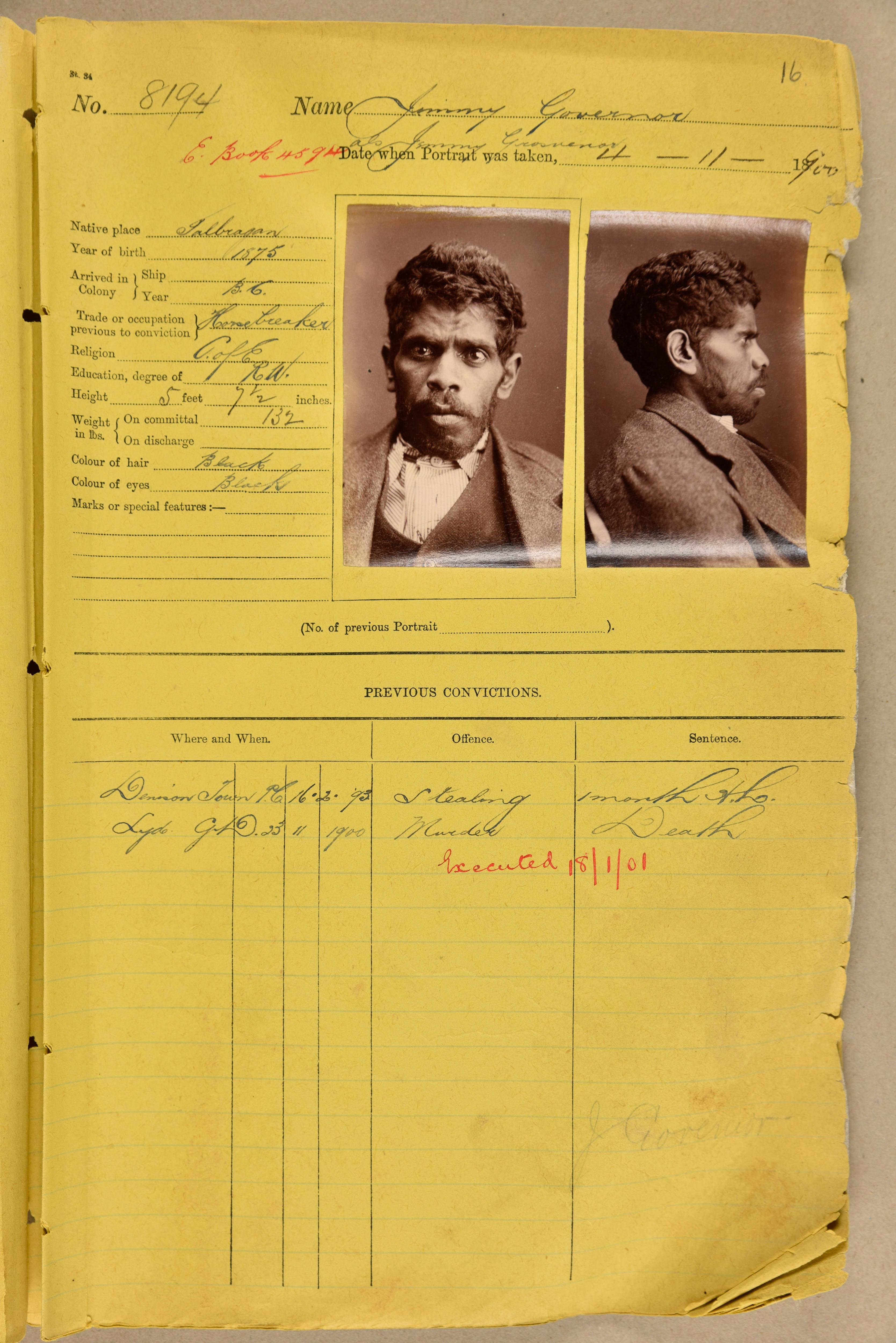 cover of episode The murderous rampage of Joe and Jimmy Governor in 1900 New South Wales