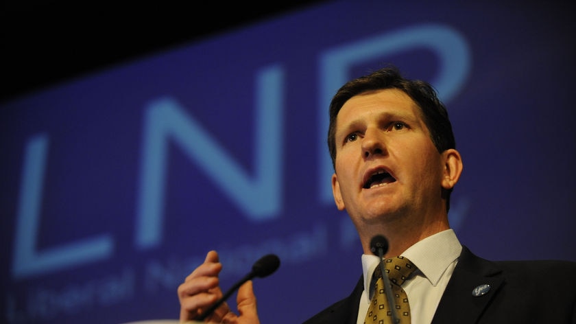 Liberal National Party leader Lawrence Springborg