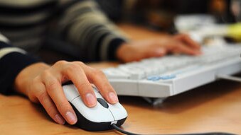 File photo: Woman typing (stock.xchng)