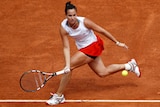 Gajdosova in action at Roland Garros