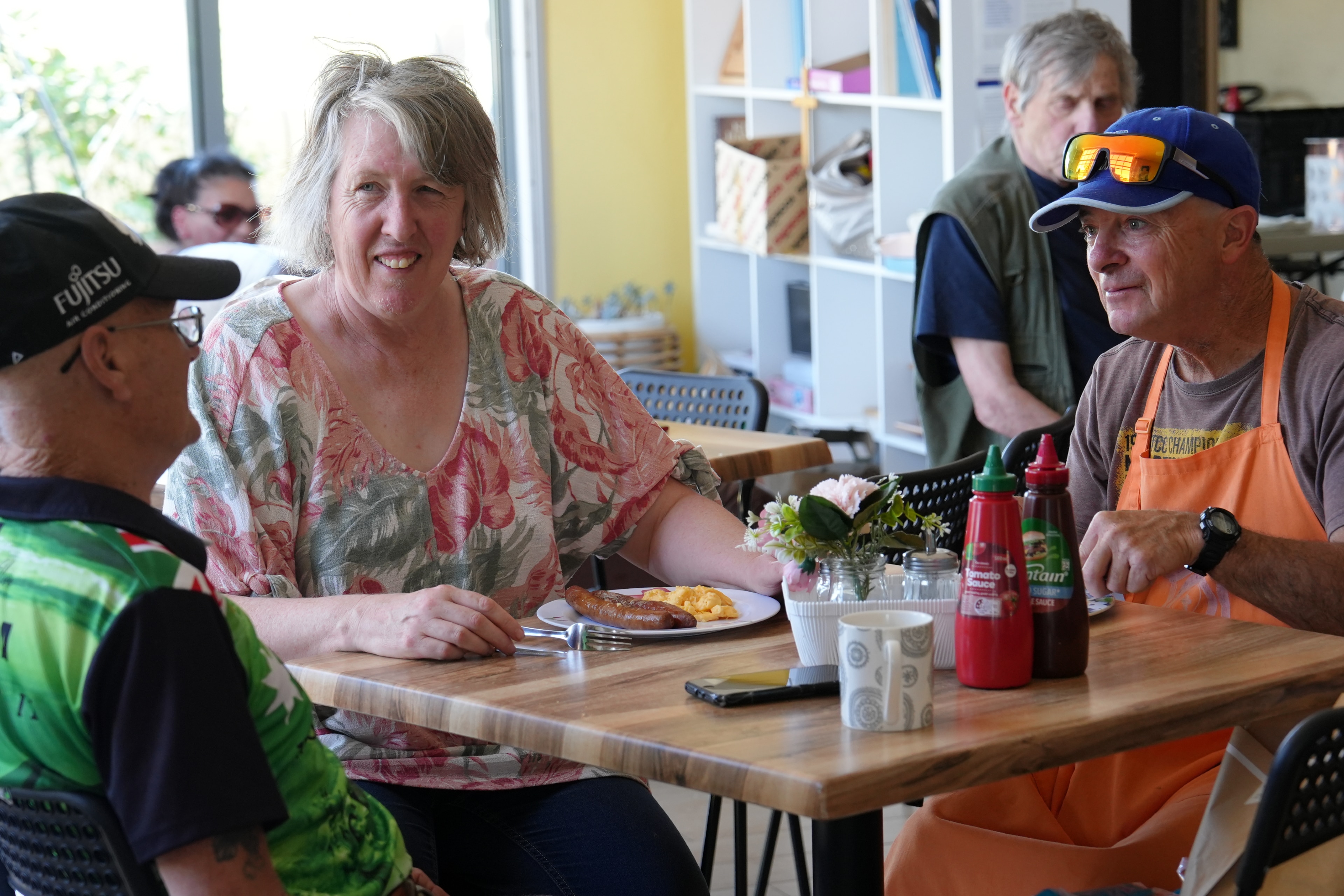 Elaine Lollback em San Benito