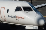 A Regional Express aeroplane on tarmac.