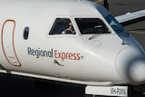 A regional express airplane