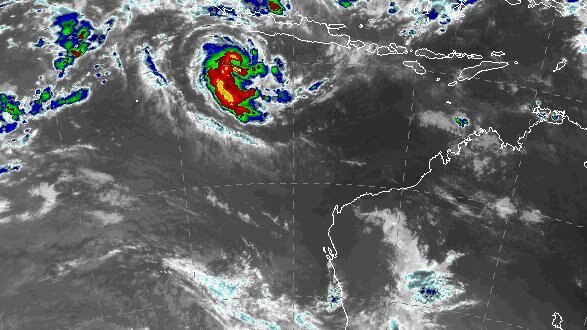 Residents on red alert as Tropical Cyclone Gillian bears down on Christmas Island.