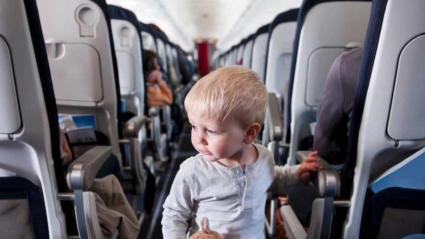 It's a good idea to bring soft toys on board to keep your children distracted