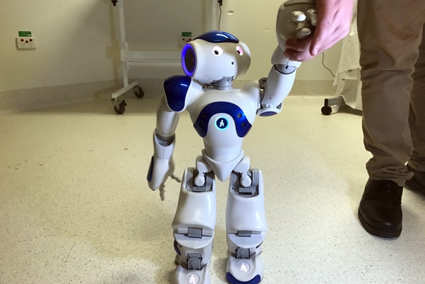 Robot helps physiotherapy patients at Burnie hospital