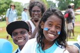 Tuyu Buffaloes supporters at 2016 Tiwi Islands Grand Final