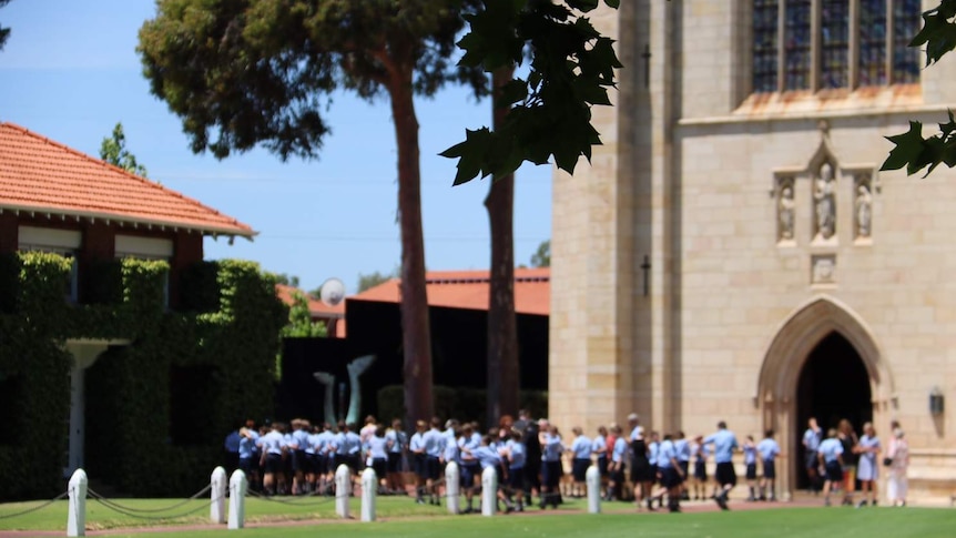 Boys at Guildford Grammar School