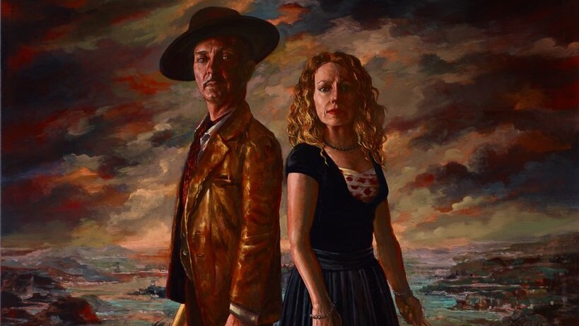 Night of the wolverine – a portrait of Dave Graney and Clare Moore, by Michael Vale.