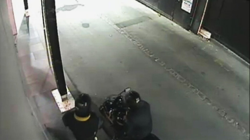 Motorbike thieves caught on camera