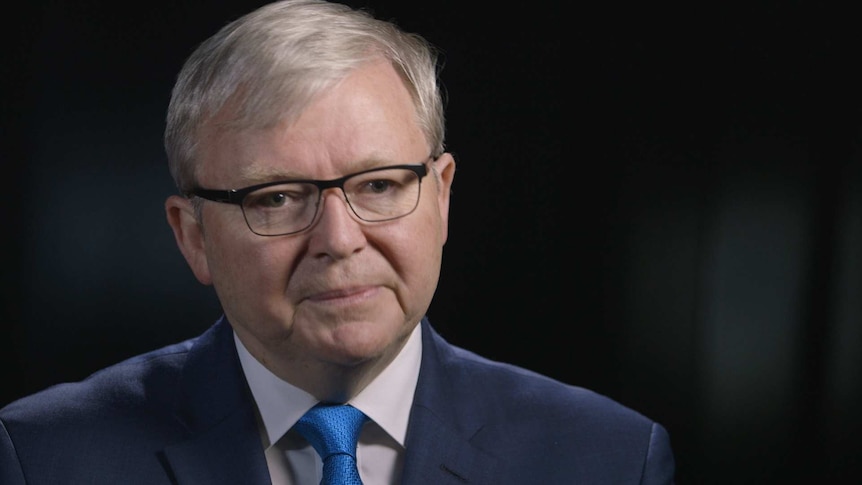 Kevin Rudd speaks to Sarah Ferguson