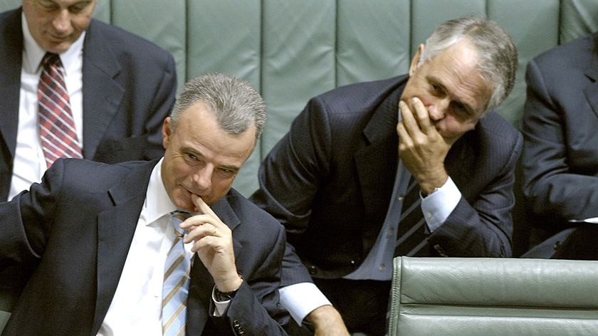 LtoR Brendan Nelson and Malcolm Turnbull