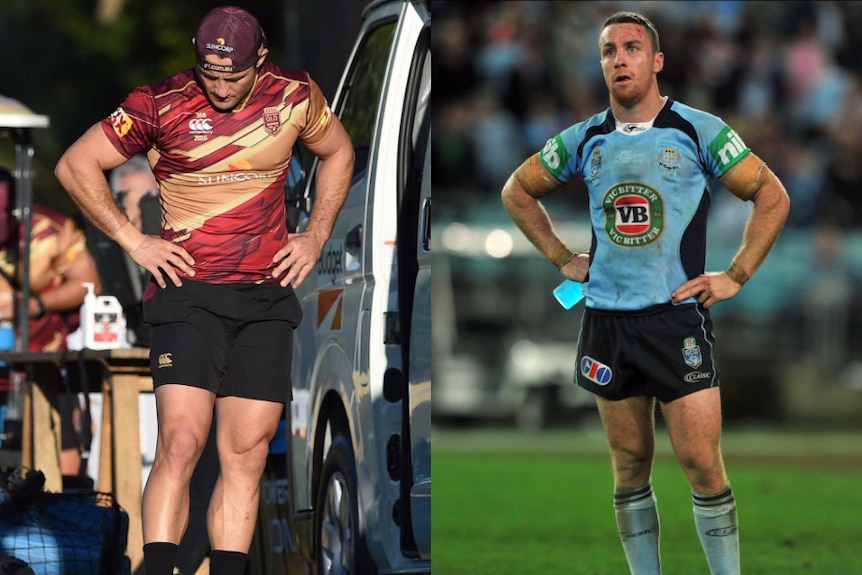 Cooper Cronk and James Maloney