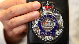 Australian Federal Police badge (ABC: AFP)